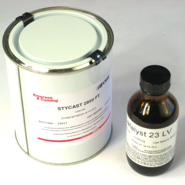 Separate Catalyst and Epoxy containers