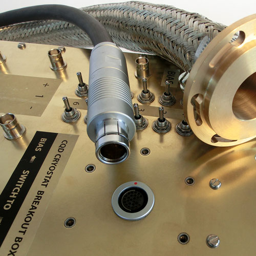 Used with an FP24XL-P cable and overbraid shield on a QC24 breakout box