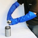 Shoulder Length gloves used for pouring liquid Nitrogen