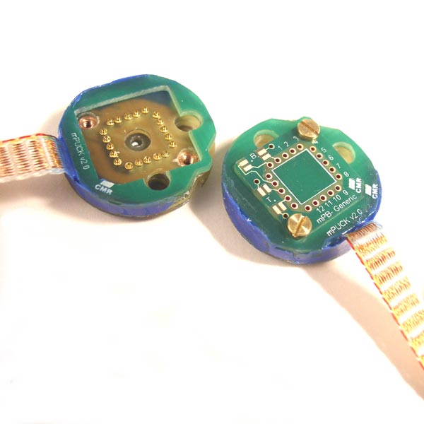 12-Pair loom used to make miniature measurement assemblies