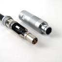 Product disassembled and shown on the end of a K4 cable