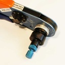 Crimp Positioner Installed on Crimp Tool