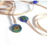 mPuck sample measurement mount - with Niobium-Titanium wiring loom