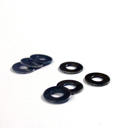 Molybdenum cryogenically tightening washers - M4 size (0.8mm thick)